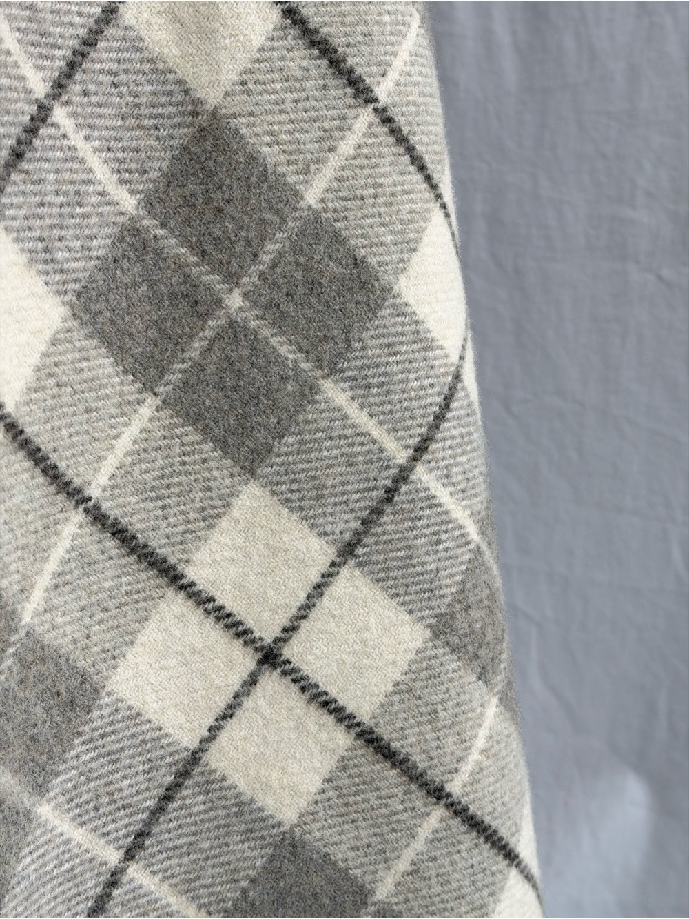 Vintage 90s RALPH Ralph Lauren Tartan Label Plaid Bias Cut A-Line Skirt | Size 8 - Picture 9 of 13
